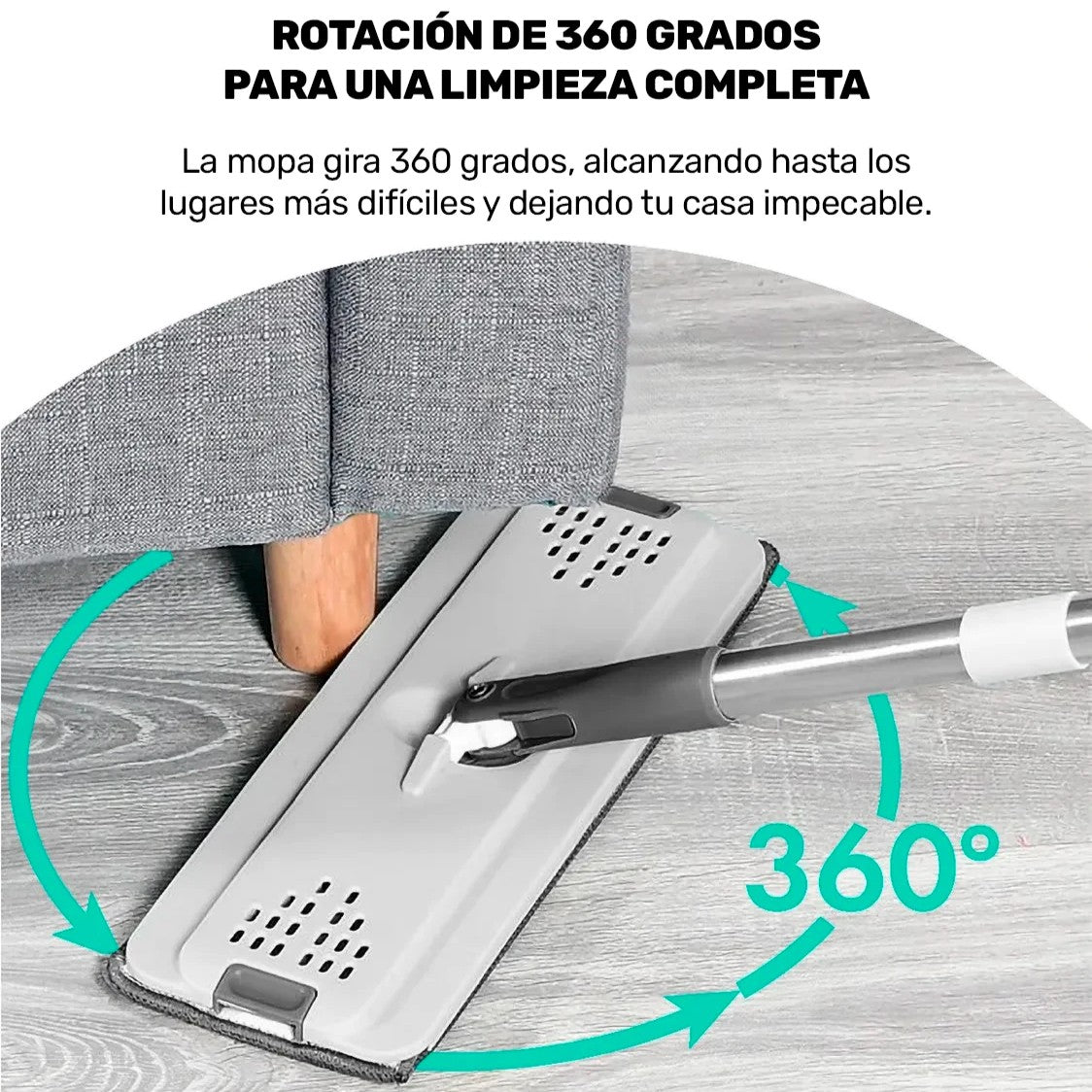 Mopa Fregona ProCleam + 4 Refis de Repuesto + Regalo Exclusivo