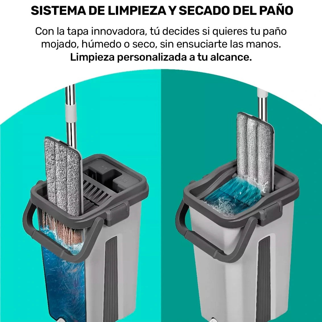 Mopa Fregona ProCleam + 4 Refis de Repuesto + Regalo Exclusivo