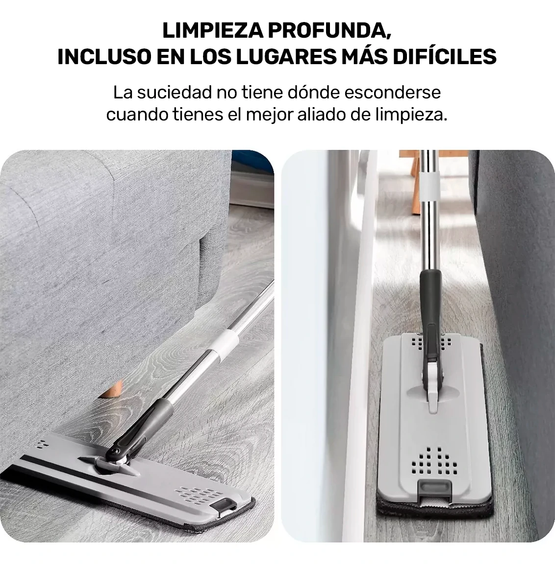 Mopa Fregona ProCleam + 4 Refis de Repuesto + Regalo Exclusivo