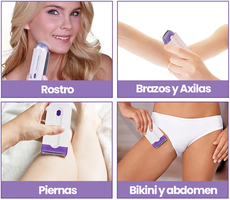 Depiladora SmoothLiss Pro – Suavidad instantánea + 2 Cremas de Regalo