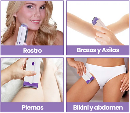 Depiladora SmoothLiss Pro – Suavidad instantánea + 2 Cremas de Regalo